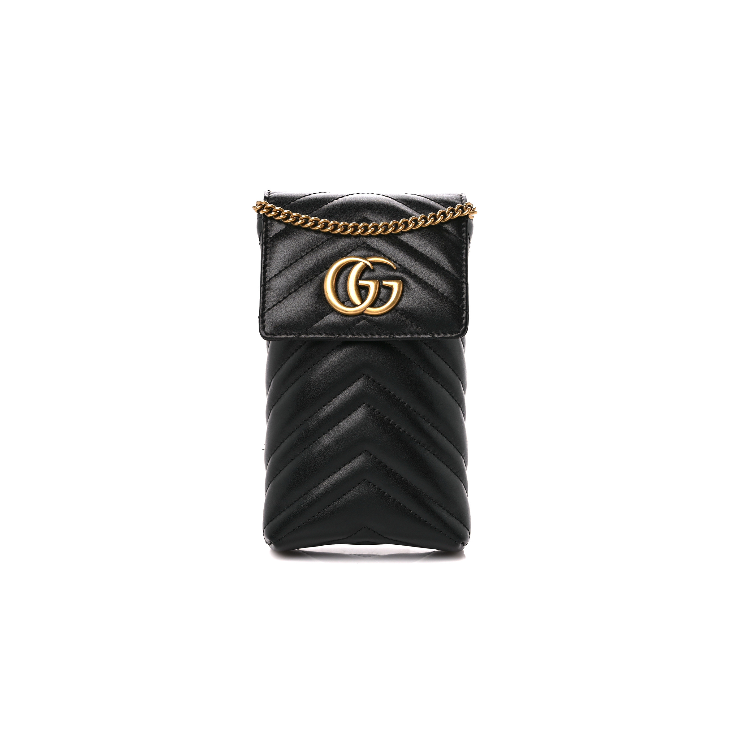 GUCCI GG MARMONT MATELASSÉ MINI BAG 672251 (20*10*3.5cm)